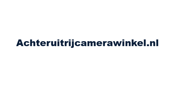 Achteruitrijcamerawinkel.nl